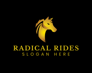 Premium Horse Stallion logo design