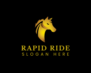 Premium Horse Stallion logo design