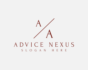 Professional Legal Advice Firm logo design