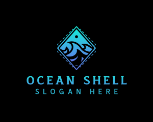 Ocean Wave Waterpark logo design