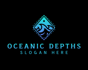 Ocean Wave Waterpark logo design