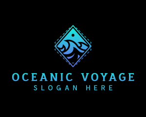 Ocean Wave Waterpark logo design