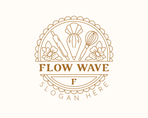 Flower Baking Confectionery logo