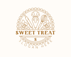 Flower Baking Confectionery logo