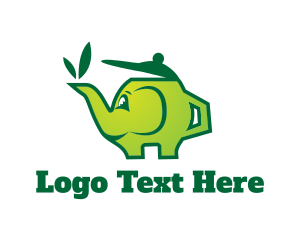 Tea - Green Tea Teapot logo design