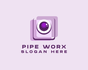 Photography Camera App logo design