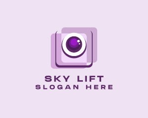 Photography Camera App logo design