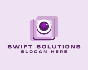 Photography Camera App logo design