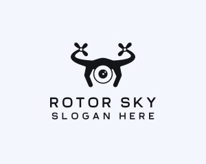 Drone Aerial Photographer logo design