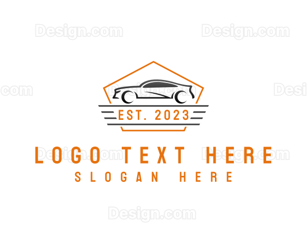 Fast Car Auto Detailing Logo