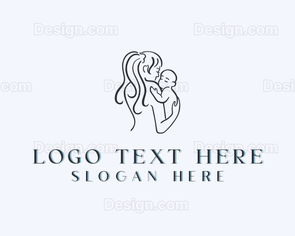 Parenting Mother Maternity Logo