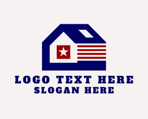 Patriotic Star House Logo