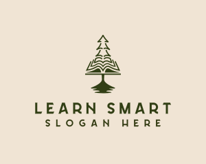 Pine Learning Tree logo design