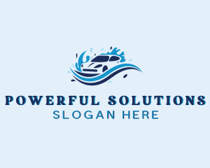 Water Splash Car Wash logo design