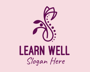 Wellness Spine Therapy logo design