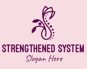 Wellness Spine Therapy logo design