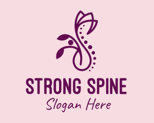 Wellness Spine Therapy logo design