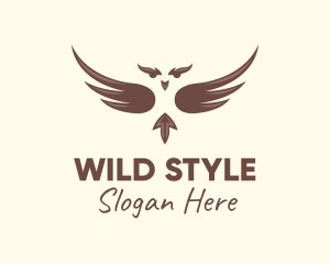 Wild Owl Bird logo design