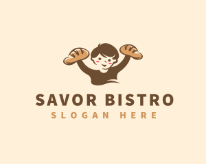 Pastry Bread Bakery logo design