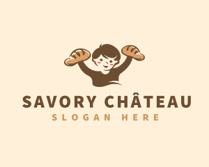 Pastry Bread Bakery logo design