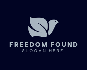 Freedom Dove Religion  logo design