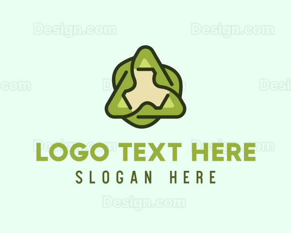 Green Leaf Recycling Logo