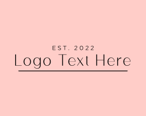 Minimalist Feminine Fashion logo