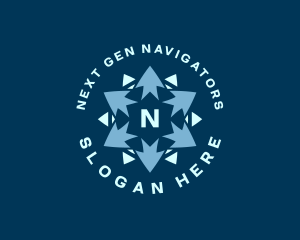 Business Arrow Pointer logo