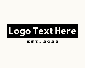 Sleek - Minimalist Masculine Apparel logo design