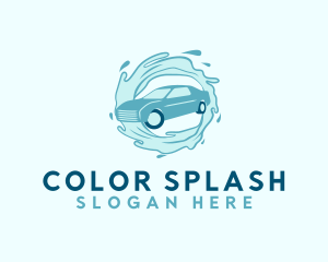 Splash Car Wash logo design