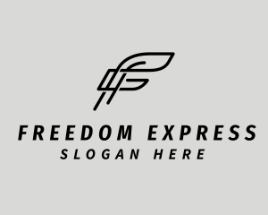 Express Freight Shipping logo design