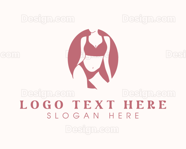 Sexy Woman Body Logo