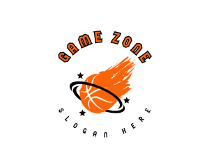 Blazing Basketball Sports logo