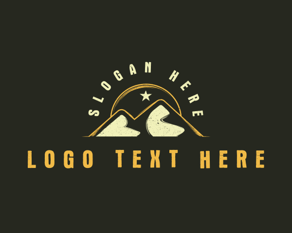 Mountain logo example 2