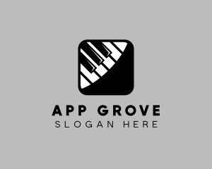 Piano Music Mobile App logo