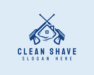 Real Estate Pressure Cleaning logo design