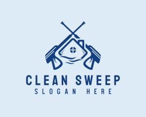 Real Estate Pressure Cleaning logo design