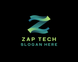 Technology Software Letter Z logo design