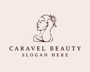 Beauty Woman Face logo design