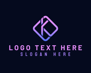 App - Cyber Technology App logo design