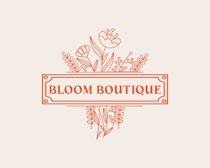 Floral Bouquet Florist logo