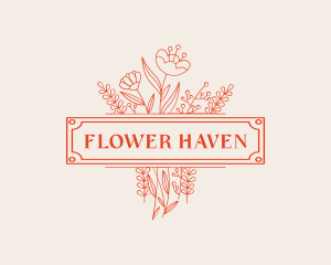 Floral Bouquet Florist logo