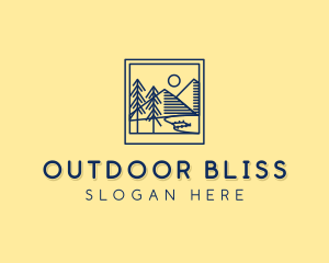 Outdoor Landscape Image logo design