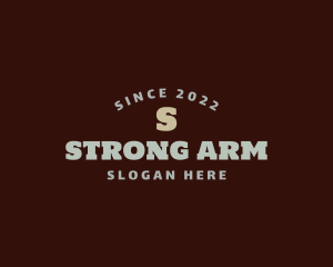 Strong Sports Gym logo design