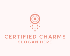 Star Beads Dreamcatcher Charm logo design