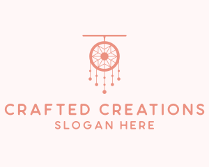 Star Beads Dreamcatcher Charm logo design