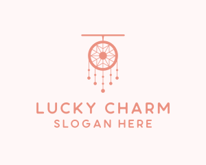 Star Beads Dreamcatcher Charm logo design