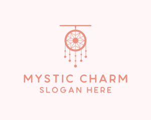 Star Beads Dreamcatcher Charm logo design