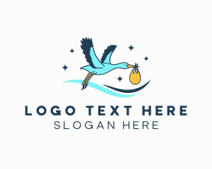 Stork Bird Package logo