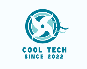 Air Conditioner Cooling Fan logo design